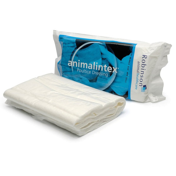 ANIMALINTEX POULTICE DRESSING  ANIMAL LINTEX READY TO USE HOT OR COLD