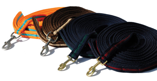 Rhinegold Supersoft Padded Lunge Rein (8 metre)