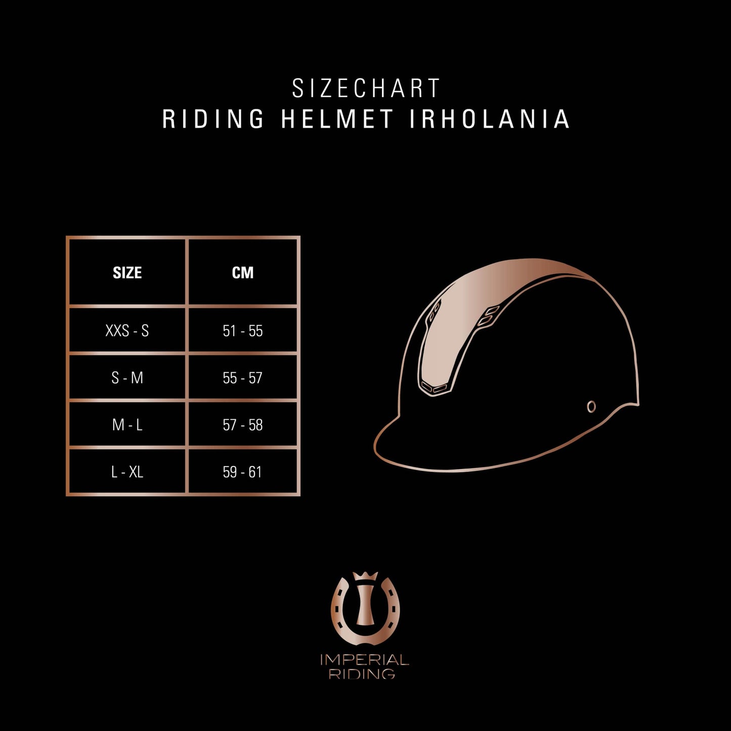 Riding helmet IRHOlania