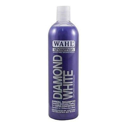 Wahl Showman Diamond White Colour Enhancing Shampoo Concentrated  5ltr or 500ml