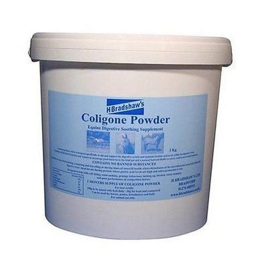 H Bradshaws Coligone Powder Horse/Pony Digestive Supplement 3Kg Very Effective