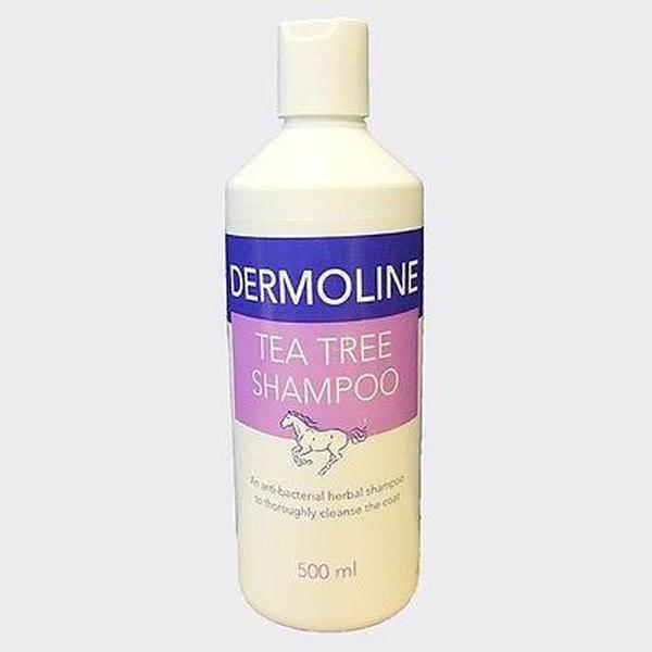 Dermoline Tea Tree Shampoo for Horses Antibacterial Herbal For Heathy Skin  500m