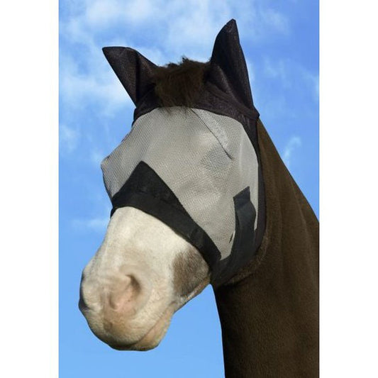 KM Elite Fly Mask Standard with Ears Large with UV Protection