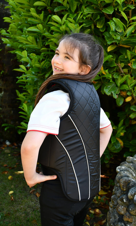 Rhinegold Childrens Prestige Zip Front Body Protector BETA LEVEL 3  PC Approved