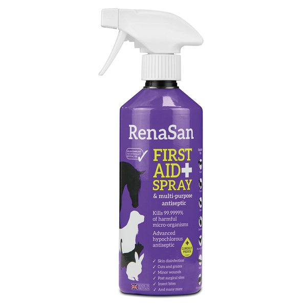 RENASAN FIRST AID  ANTISEPTIC SPRAY -  kills 99.9999% of pathogens- IN STOCK NOW