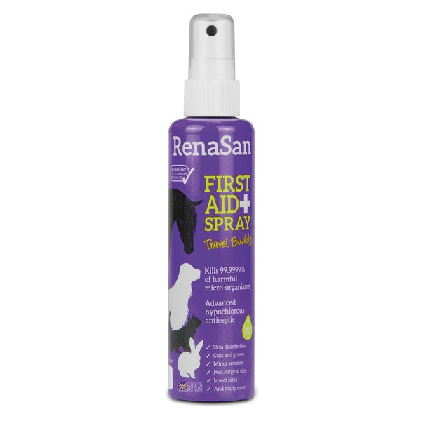 RENASAN FIRST AID  ANTISEPTIC SPRAY -  kills 99.9999% of pathogens- IN STOCK NOW
