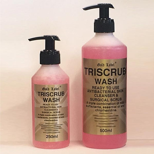 Gold Label TriScrub Wash 500ml